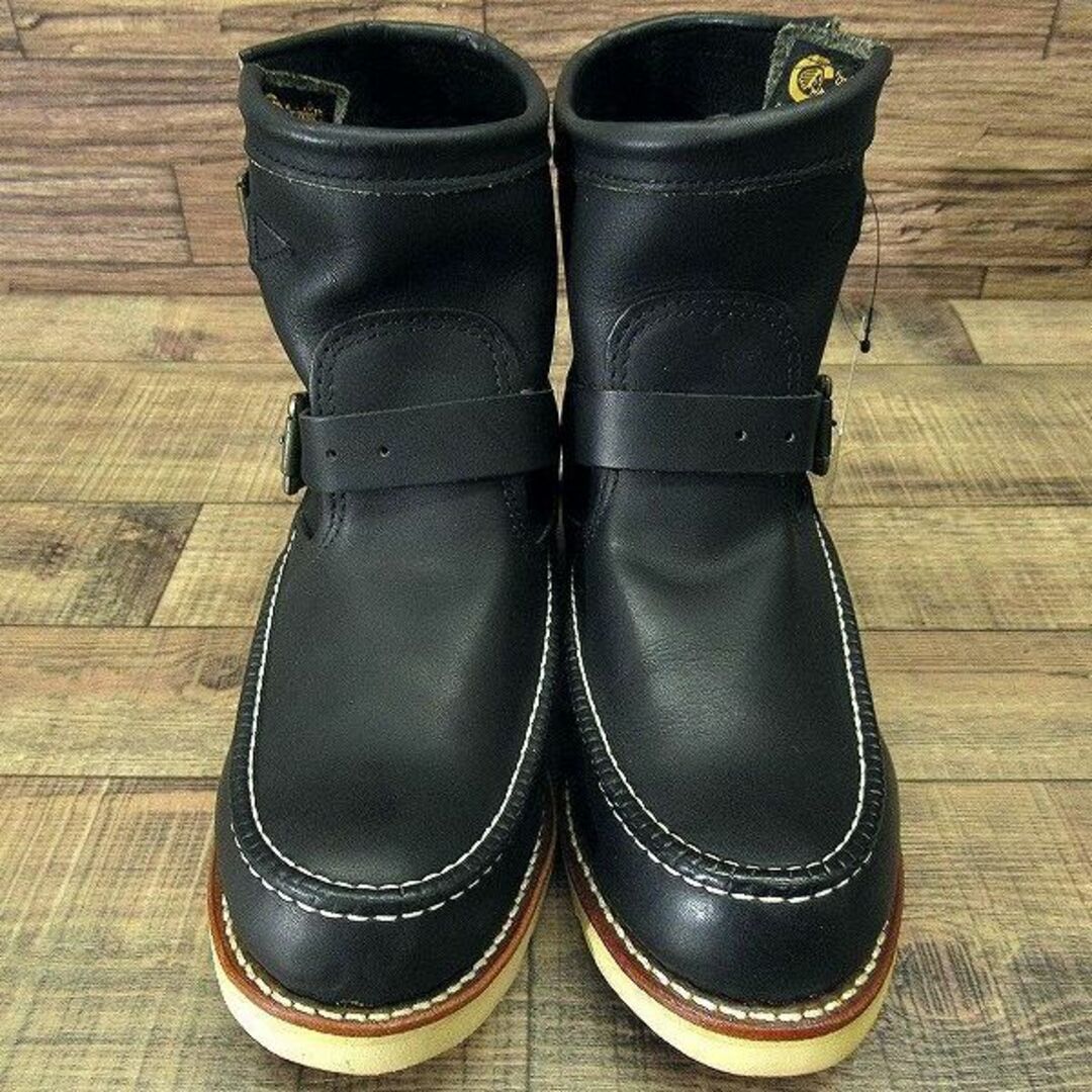 CHIPPEWA(チペワ)の黒タグ 新品 デッド チペワ 97879 エンジニア ブーツ 黒 26.0 ② メンズの靴/シューズ(ブーツ)の商品写真