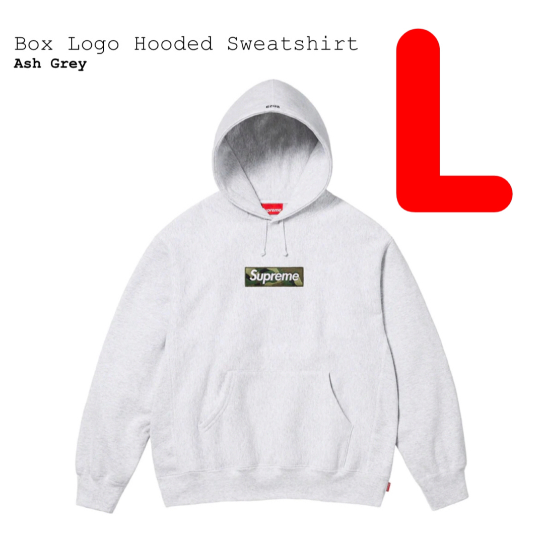 Supreme - Lサイズ Supreme Box Logo Hooded Sweatshirtの通販 by