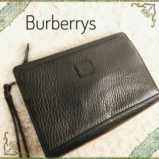 バーバリー(BURBERRY)のBurberrys バーバリー 本革 セカンドバッグ クラッチバッグ(セカンドバッグ/クラッチバッグ)