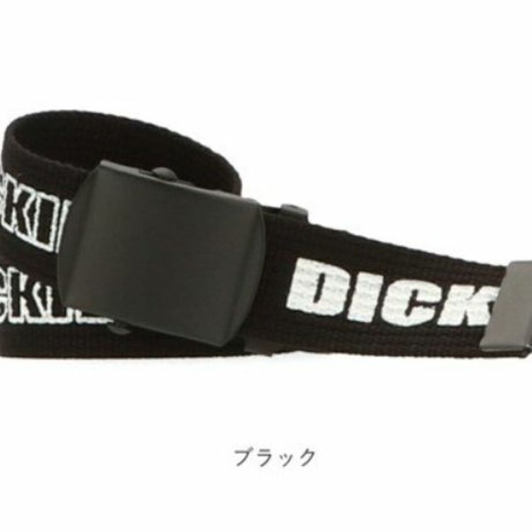 Dickies(ディッキーズ)の新品ディッキーズ Dickies ロゴプリントGIベルト　黒 メンズのファッション小物(ベルト)の商品写真