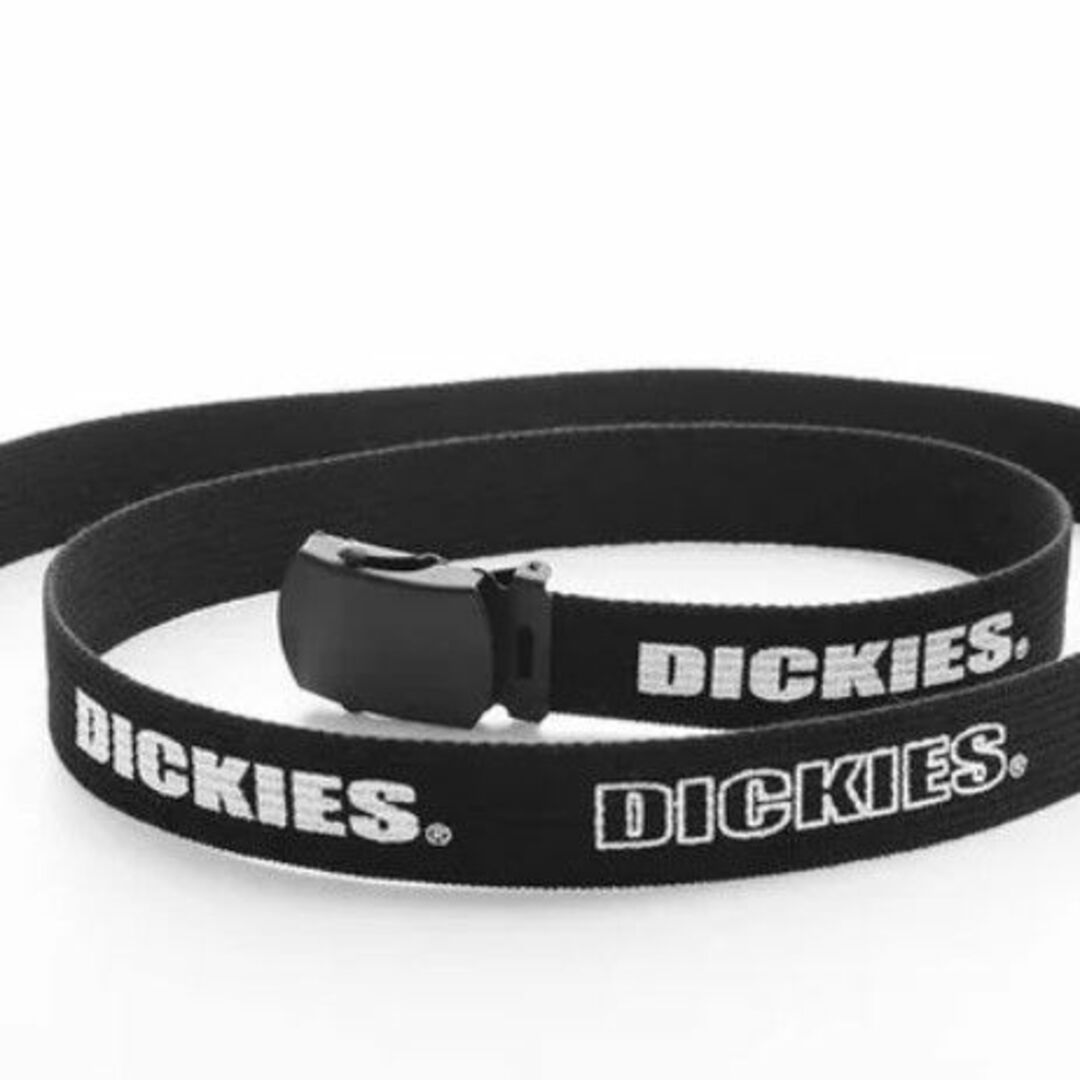 Dickies(ディッキーズ)の新品ディッキーズ Dickies ロゴプリントGIベルト　黒 メンズのファッション小物(ベルト)の商品写真