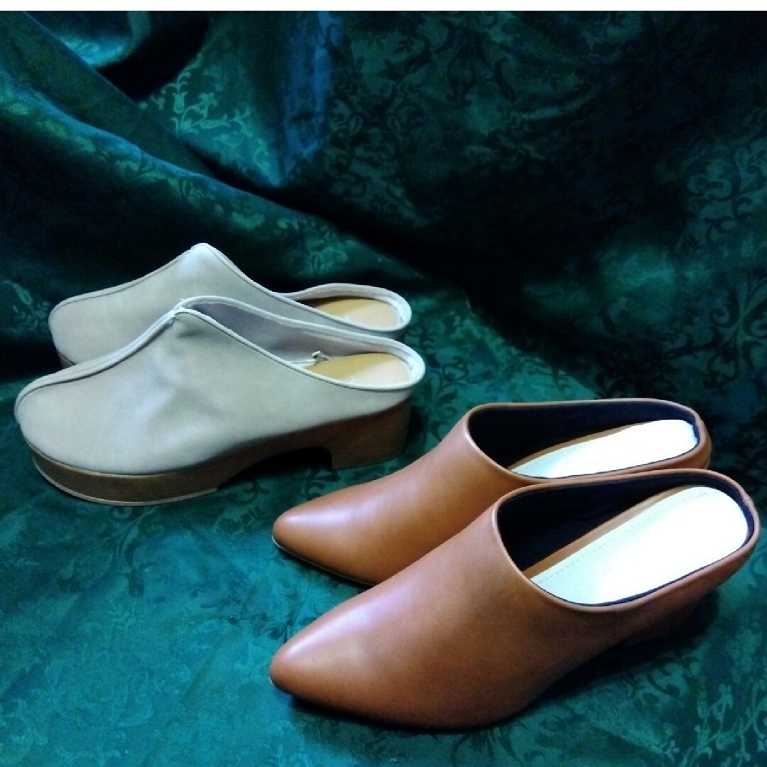 Newlyme(ニューリーミー)のミュール類♡4足セット♡未使用♡23.5cm〜24.5cm☆Ｌサイズ レディースの靴/シューズ(サンダル)の商品写真