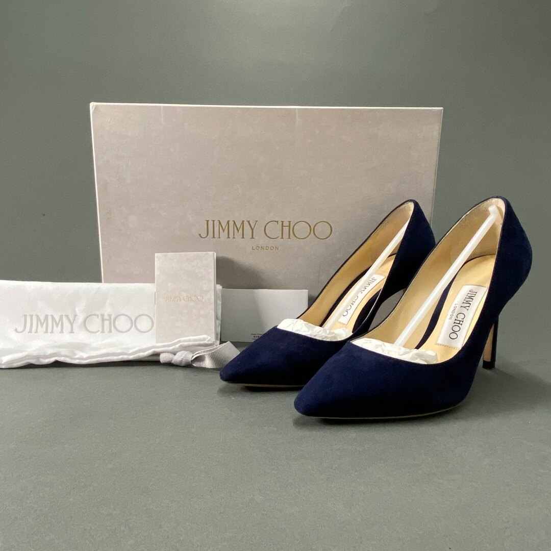 JIMMY CHOO - 2L9 《美品》 JIMMY CHOO ジミーチュウ ヒールパンプス