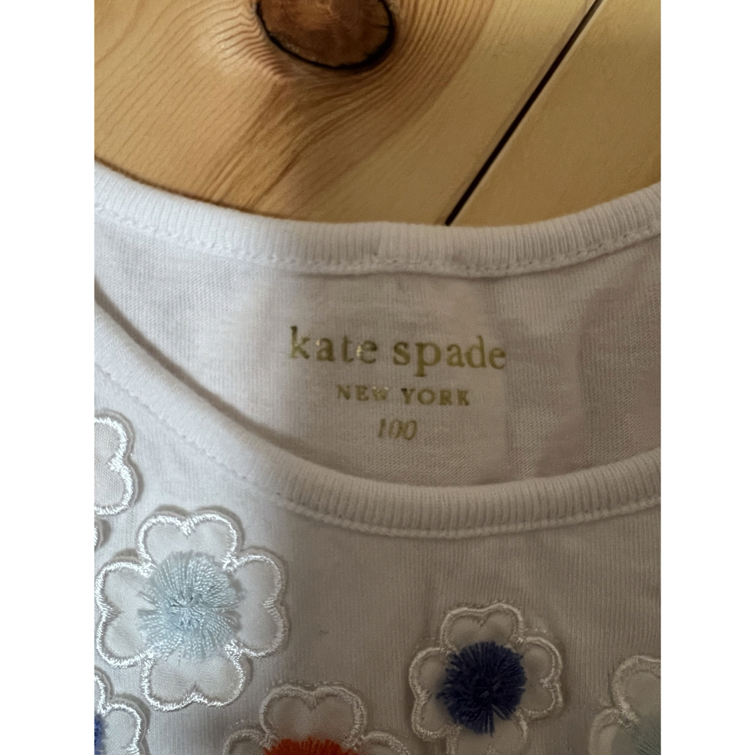 kate spade new york(ケイトスペードニューヨーク)のkate spade タンクトップ　100㎝ キッズ/ベビー/マタニティのキッズ服女の子用(90cm~)(Tシャツ/カットソー)の商品写真