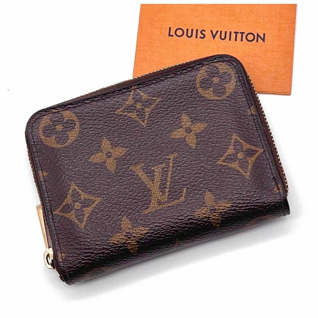 LOUIS VUITTON - 【美品】ルイヴィトン モノグラム ジッピーコイン