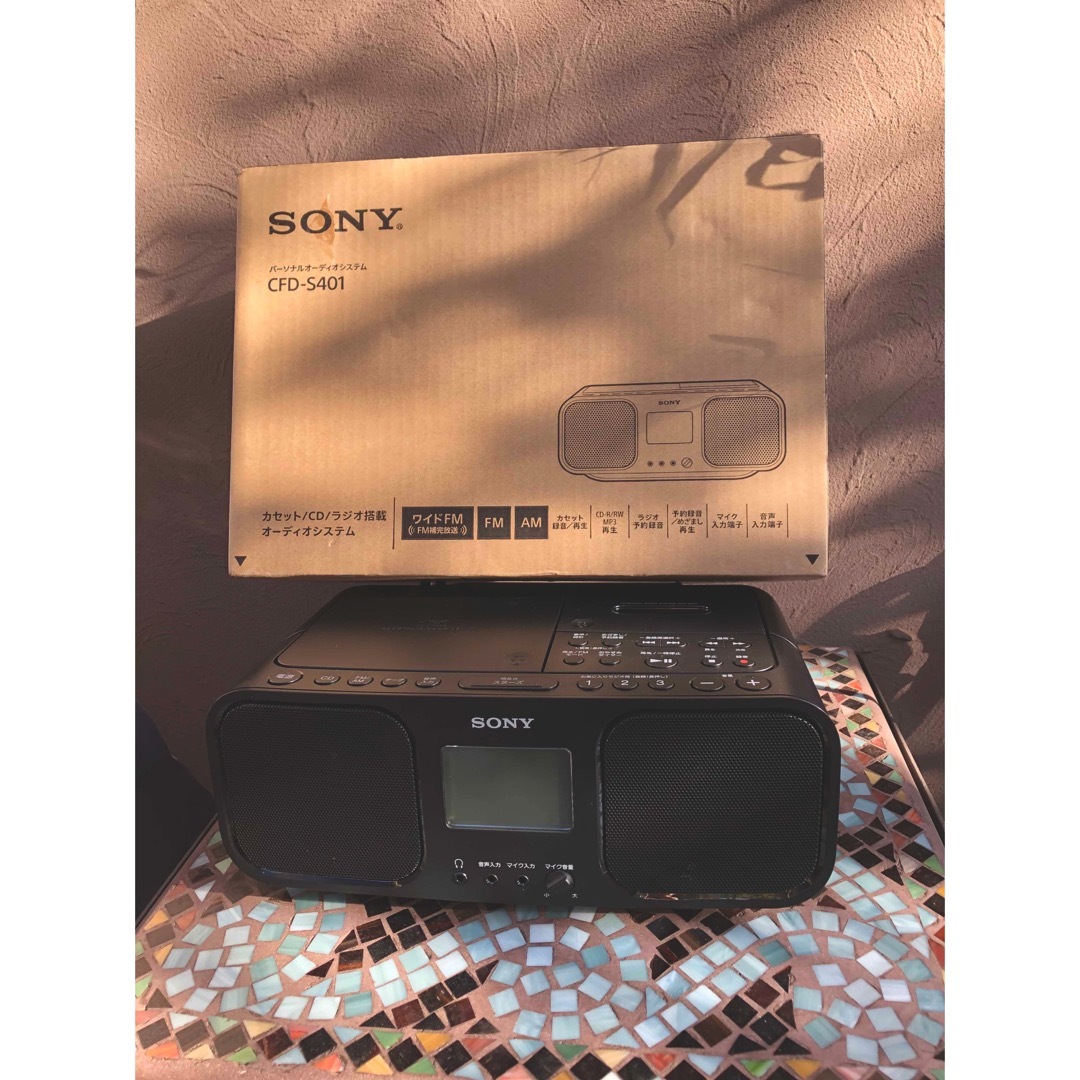 SONY ソニー　CDラジカセ　CFDS401その他