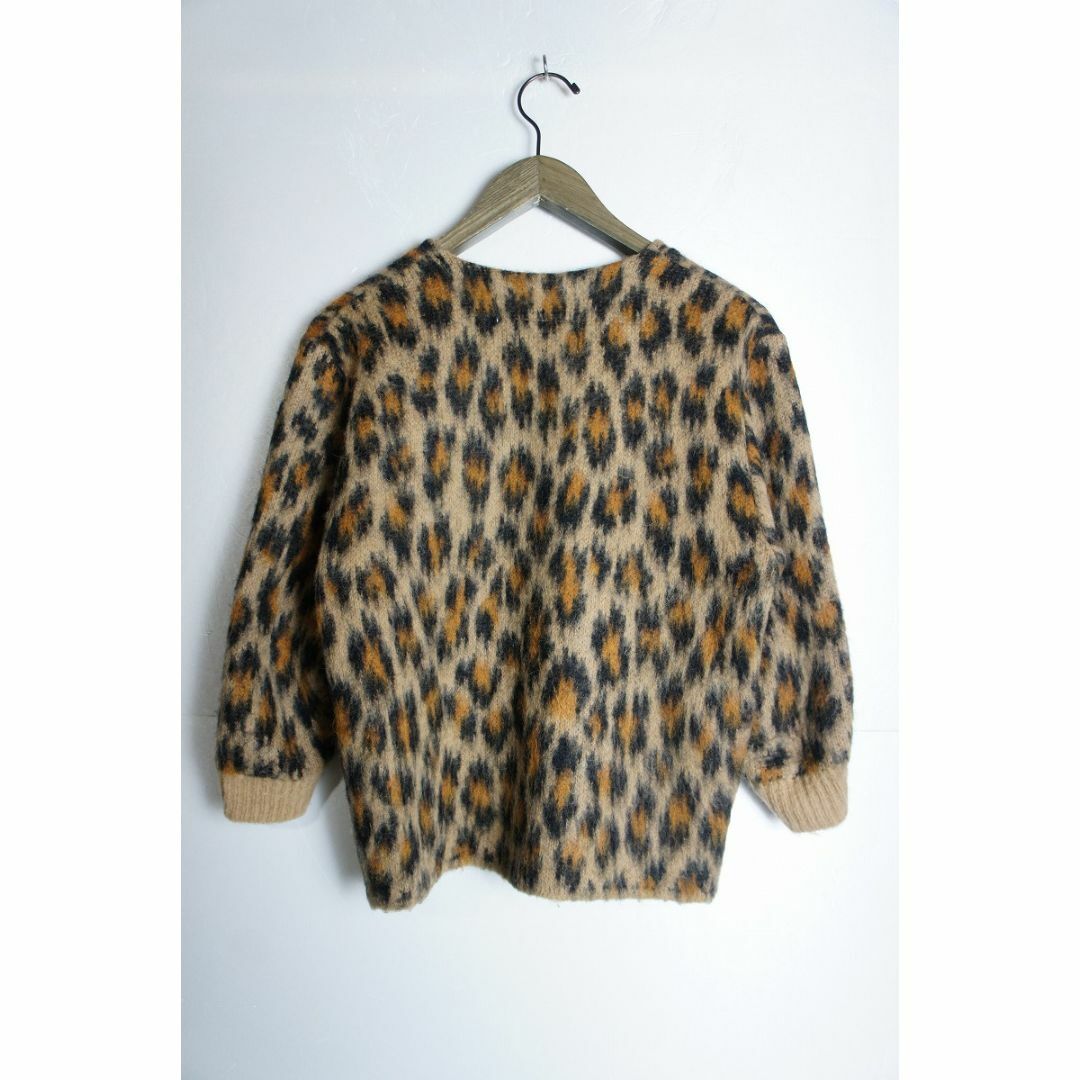 doublet - 22AW doublet レオパード モヘアニット カーディガン doublet - 22AW doublet レオパード モヘアニット カーディガン