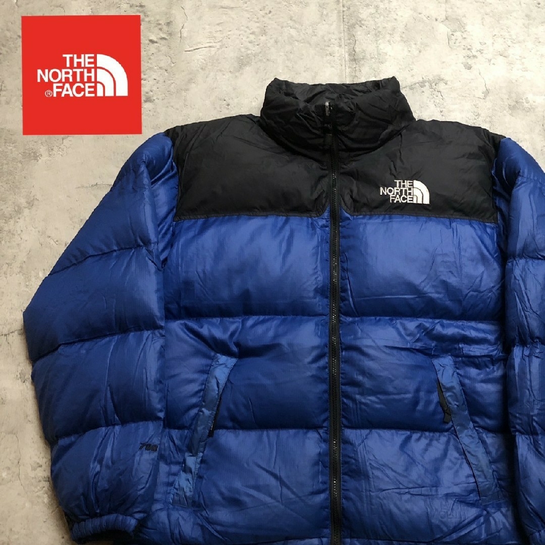 THE NORTH FACE - ザノースフェイス ダウンジャケット ブルー メンズL