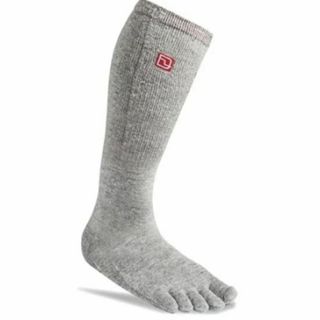 ディーラックス(DEELUXE)のDEELUXEディーラックス【THERMO SOCKS FIVE】灰 S 五本指(ウエア/装備)