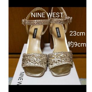 ナインウエスト(NINE WEST)の【美品】NINE WEST サンダル　２３センチ(サンダル)