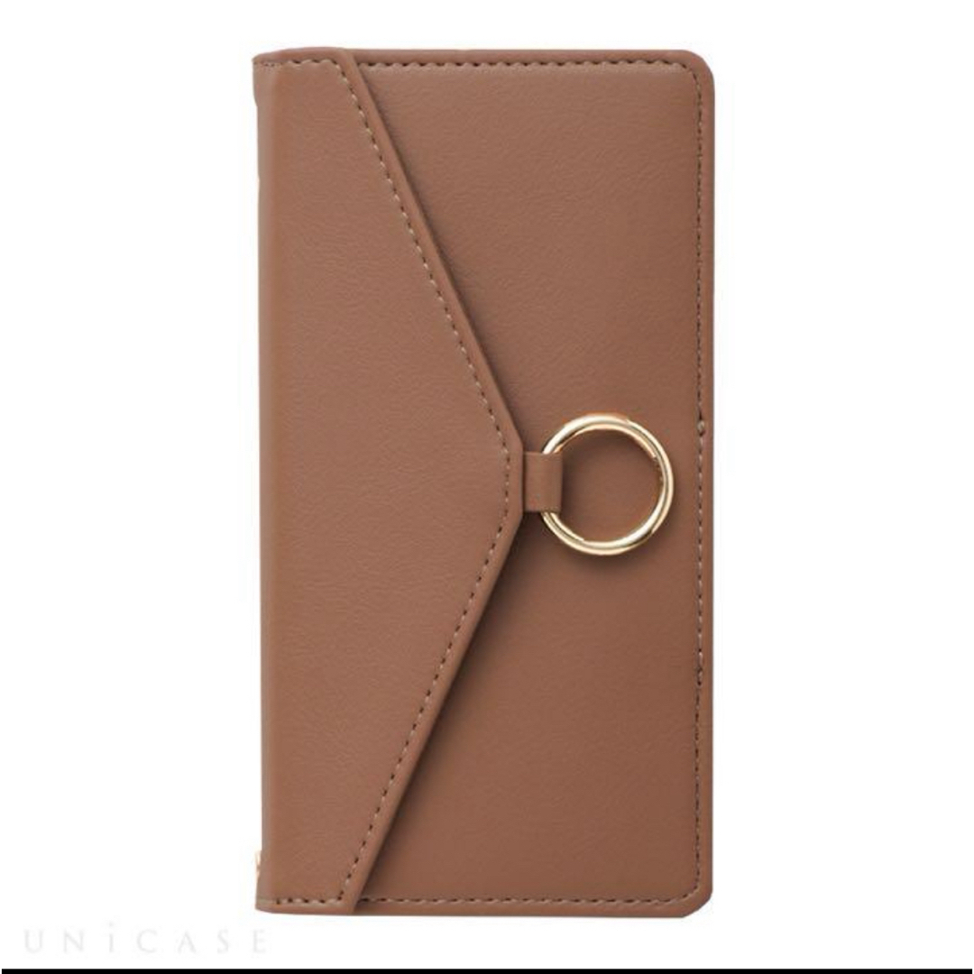 MAELYS LOUNA(マエリスルーナ)の手帳型Letter Ring Case for iPhone13  (rose) スマホ/家電/カメラのスマホアクセサリー(iPhoneケース)の商品写真