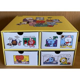 ビーティーイシビル(BT21)のBT21 引き出BOX(キャラクターグッズ)