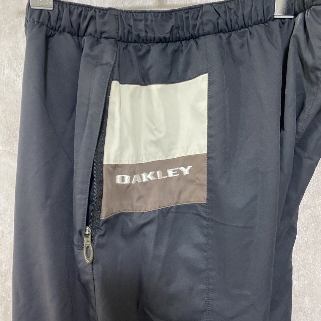 00's OAKLEY ナイロン パンツ ワイド M テック y2k