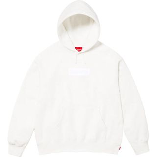 シュプリーム(Supreme)のSupreme Box Logo Hooded Sweatshirt 白(パーカー)