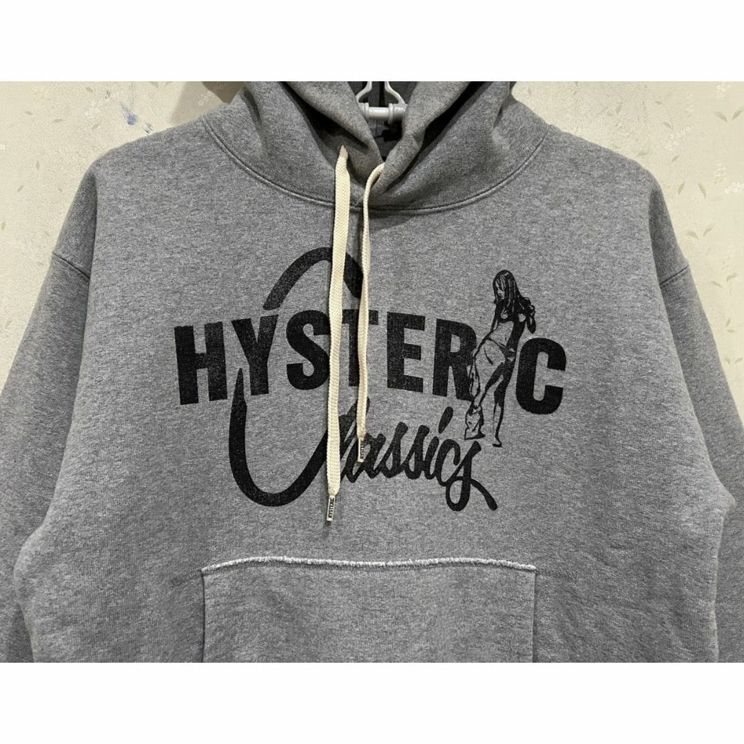 HYSTERIC GLAMOUR(ヒステリックグラマー)の＊ヒステリックグラマー ヒスガール スウェット プルオーバーパーカー S メンズのトップス(パーカー)の商品写真