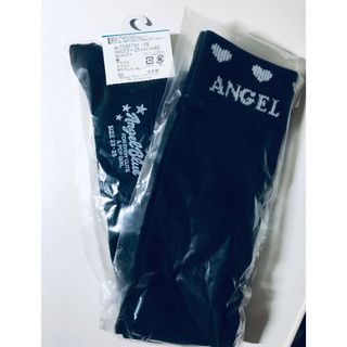 エンジェルブルー(angelblue)の新品未開封　ハイソックス　23〜25㎝ニーハイソックス(ソックス)