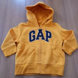 ベビーギャップ(babyGAP)のGAP 80 男の子　パーカー　裏起毛(トレーナー)