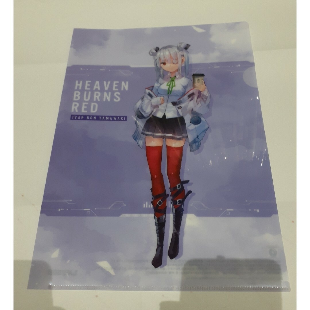 HEAVEN BURNS RED × LAWSONクリアファイル エンタメ/ホビーのアニメグッズ(クリアファイル)の商品写真