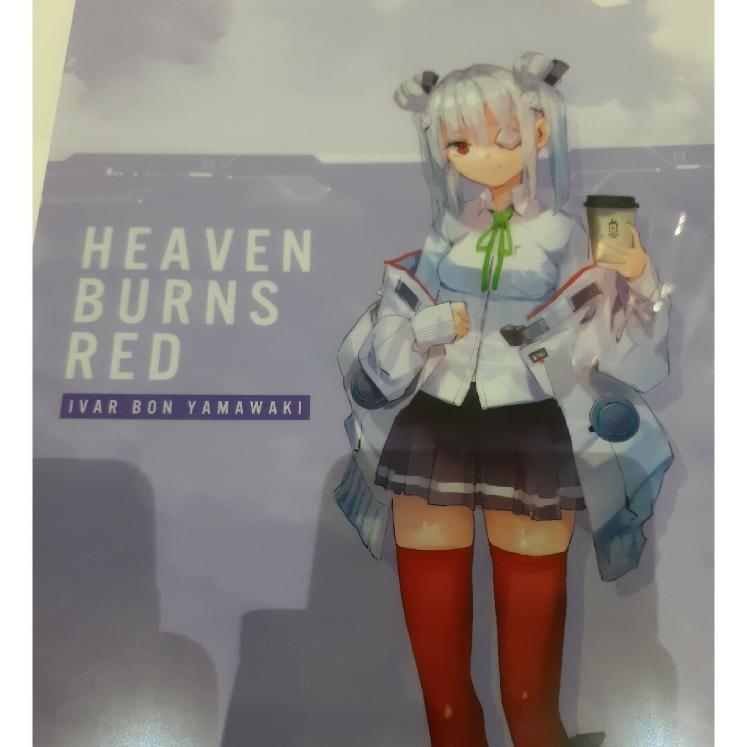 HEAVEN BURNS RED × LAWSONクリアファイル エンタメ/ホビーのアニメグッズ(クリアファイル)の商品写真