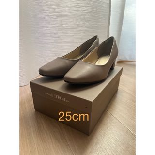 アレッタ(ALETTA)の合皮 パンプス トープ スクエアトゥ 25cm(ハイヒール/パンプス)