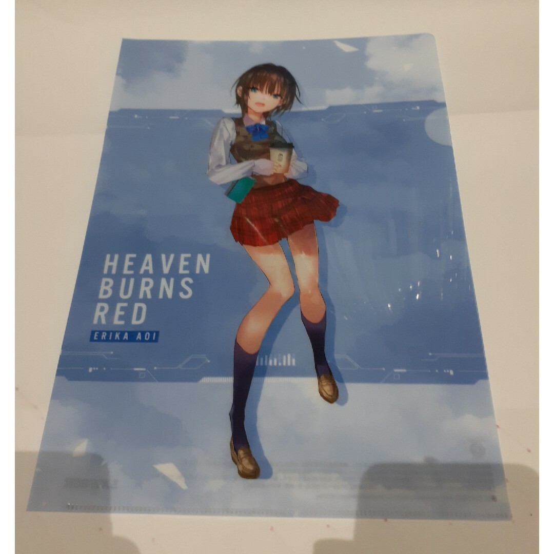 HEAVEN BURNS RED × LAWSON クリアファイル エンタメ/ホビーのアニメグッズ(クリアファイル)の商品写真