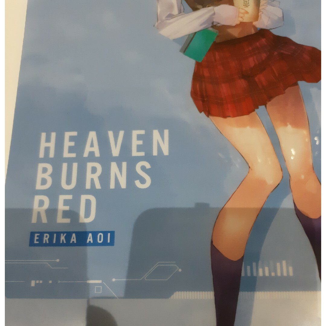 HEAVEN BURNS RED × LAWSON クリアファイル エンタメ/ホビーのアニメグッズ(クリアファイル)の商品写真