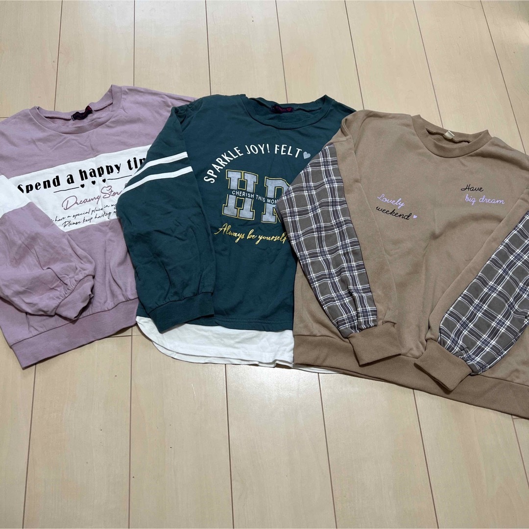 9点まとめ売り 女の子 150 キッズ/ベビー/マタニティのキッズ服女の子用(90cm~)(Tシャツ/カットソー)の商品写真