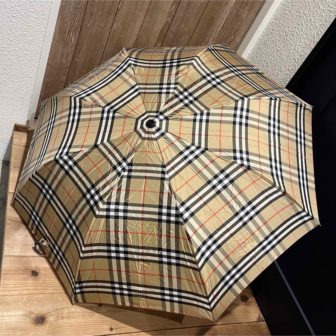 ☆バーバリー☆折りたたみ傘☆BURBERRY☆折り畳み傘☆新品未使用☆ - 傘 ☆バーバリー☆折りたたみ傘☆BURBERRY☆折り畳み傘☆新品未使用☆ - 傘