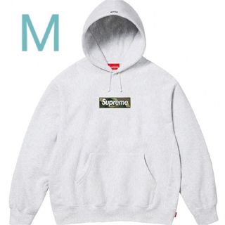 シュプリーム(Supreme)のSupreme Box Logo Hooded Sweatshirt グレー M(パーカー)