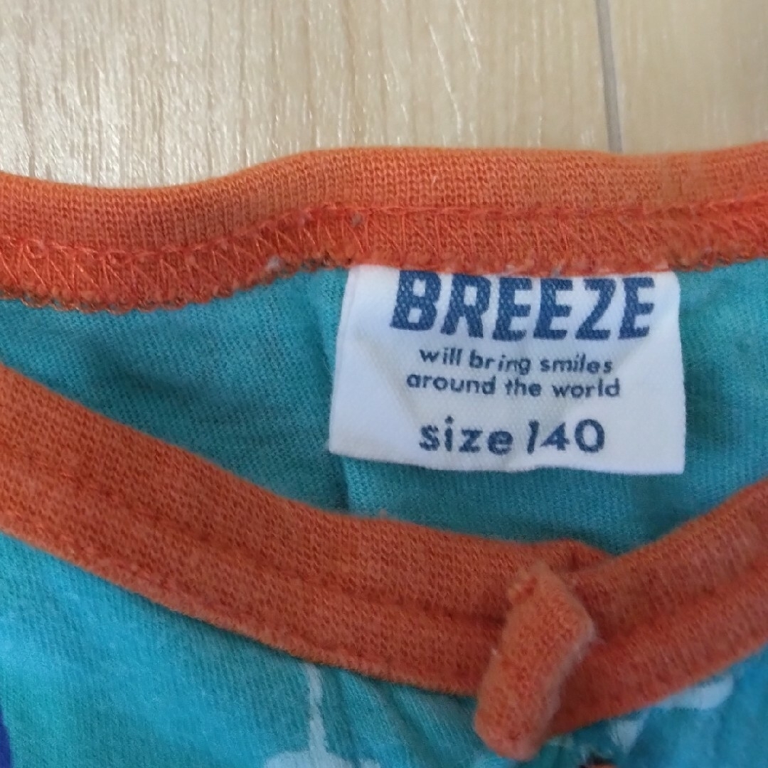 BREEZE(ブリーズ)の薄めパジャマ　140 キッズ/ベビー/マタニティのキッズ服女の子用(90cm~)(パジャマ)の商品写真