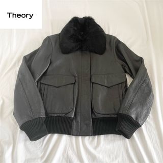 セオリー レザージャケット ライダースジャケット(レディース)の通販