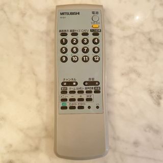 三菱電機 - 【中古品】三菱電機 ブラウン管 テレビのリモコン　R-S11