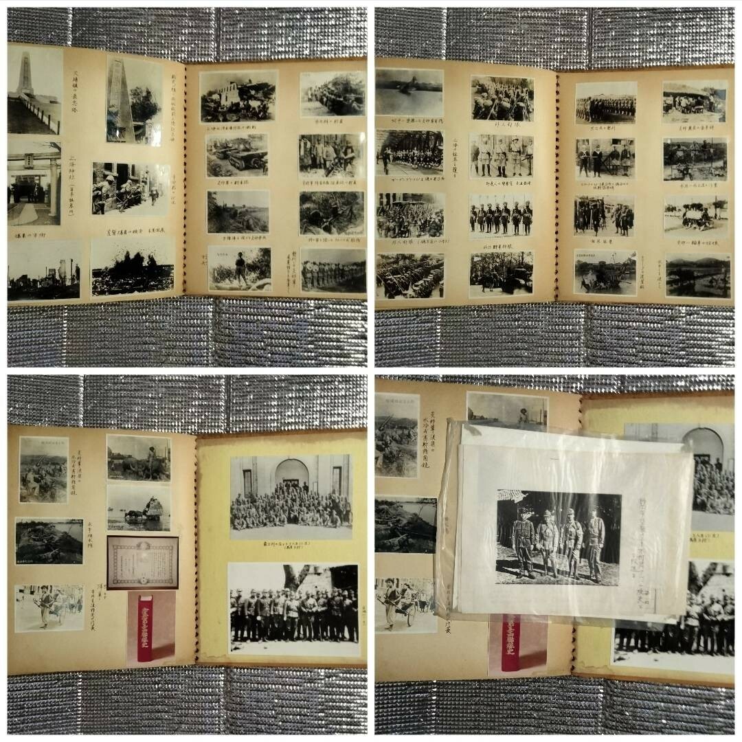 3788 白黒写真 昭和レトロアルバム 総枚数150以上 軍隊関連多しその他