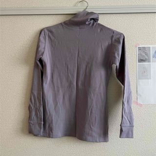 サンタモニカ(Santa Monica)のvintage🥽 purple turtleneck(カットソー(長袖/七分))