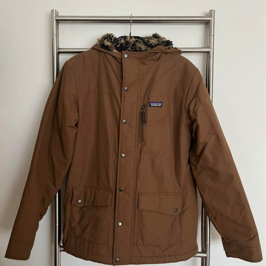 patagonia(パタゴニア)のパタゴニア キッズ インファーノ ジャケット XXL 美品 茶色 ブラウン レディースのジャケット/アウター(ダウンジャケット)の商品写真