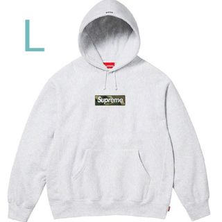 シュプリーム(Supreme)のSupreme Box Logo Hooded Sweatshirt グレー L(パーカー)