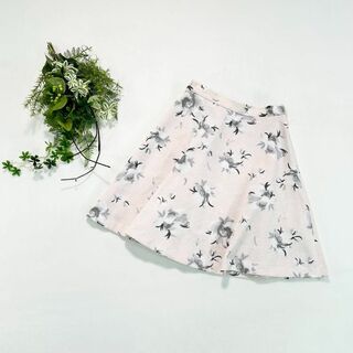 ウィルセレクション♪ストライプ花柄SKスカート