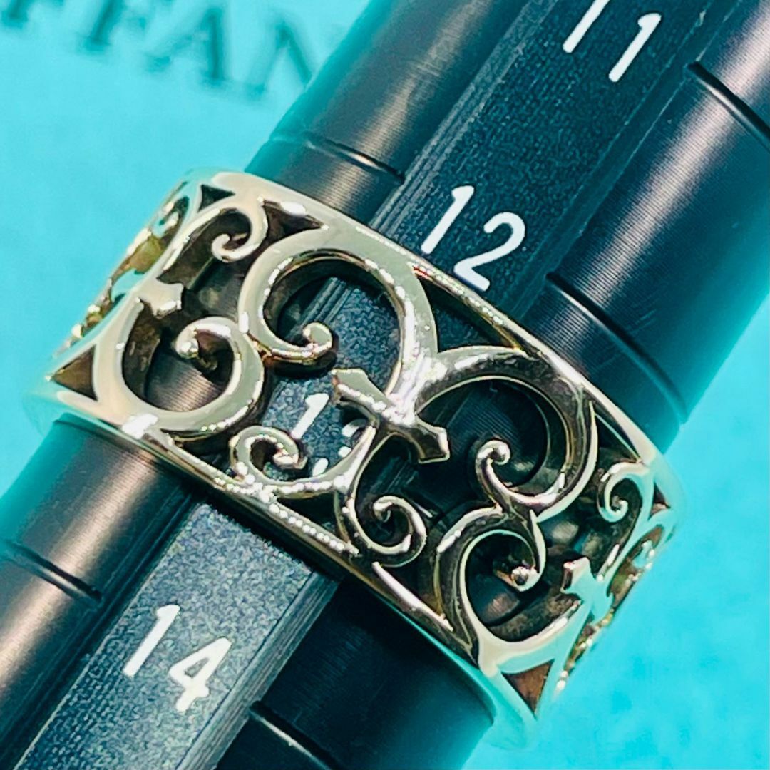 Tiffany & Co.(ティファニー)の美品 13号 ティファニーエンチャントルベドメタルリング★617 レディースのアクセサリー(リング(指輪))の商品写真