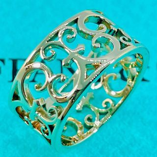 ティファニー(Tiffany & Co.)の美品 13号 ティファニーエンチャントルベドメタルリング★617(リング(指輪))