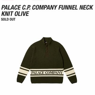 パレス(PALACE)のM PALACE C.P. COMPANY FUNNEL NECK KNIT(ニット/セーター)