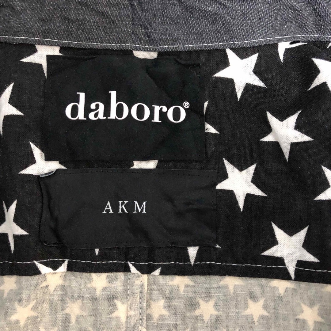 daboro(ダボロ)のダボロ　daboro AKM シャツ　星　Sサイズ メンズのトップス(シャツ)の商品写真