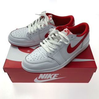 ナイキ(NIKE)の☆☆NIKE ナイキ AIR JORDAN 1 RETRO LOW OG スニーカー CZ0790-161 ホワイト×レッド SIZE 29cm メンズ(スニーカー)