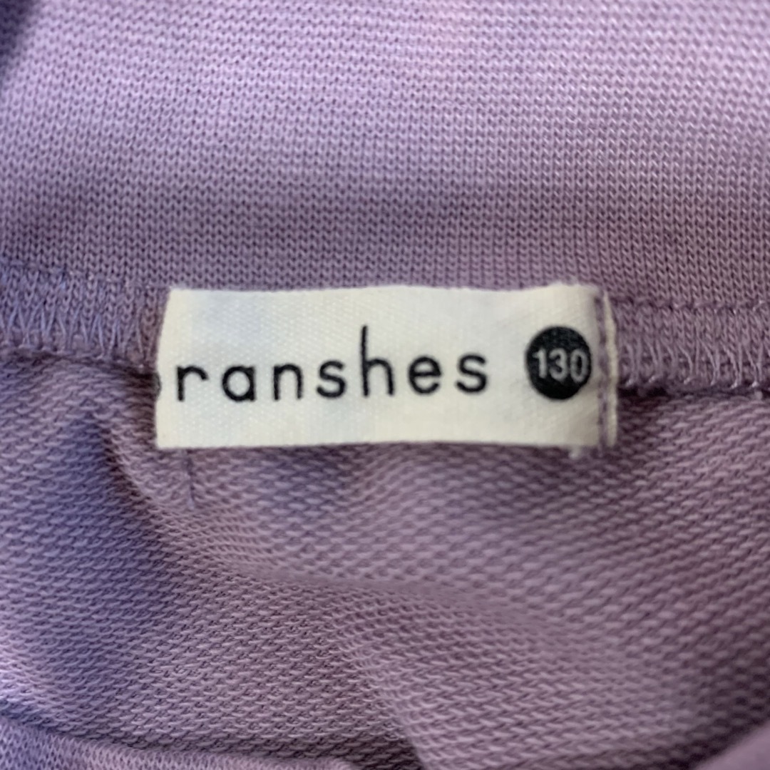 Branshes(ブランシェス)の（130）branshes パープル　ワンピース キッズ/ベビー/マタニティのキッズ服女の子用(90cm~)(ワンピース)の商品写真