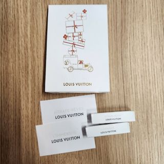 ルイヴィトン(LOUIS VUITTON)の未開封 ルイヴィトン 香水サンプル2ml×2個(サンプル/トライアルキット)