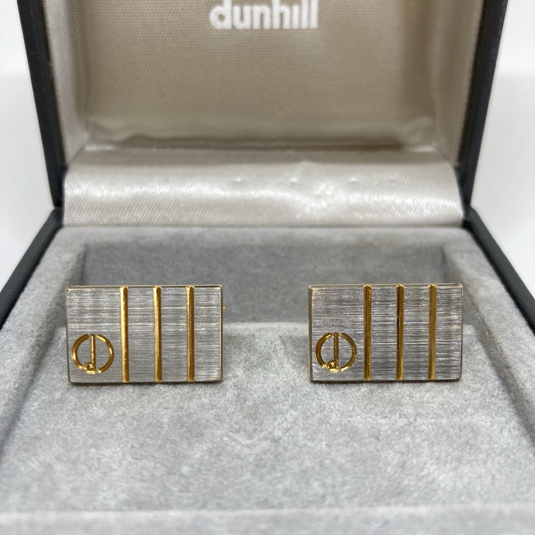 Dunhill - ダンヒル カフスボタン カフリンクス ゴールド シルバー