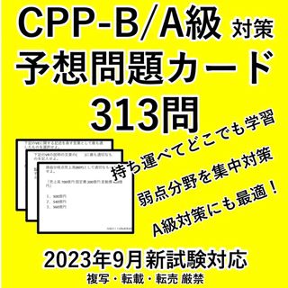 【新試験対応】CPP 予想問題 カード 313問 調達プロフェッショナル 問題集(資格/検定)