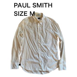 ポールスミス(Paul Smith)のPAUL SMITH ポールスミス 長袖 ドレスシャツ BD ドット柄 M(シャツ)