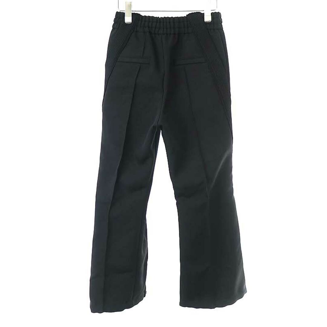 sacai(サカイ)のsacai サカイ 23AW Technical Jersey Pants テクニカルジャージーフレアパンツ 23-06793 ブラック 0 レディースのパンツ(その他)の商品写真