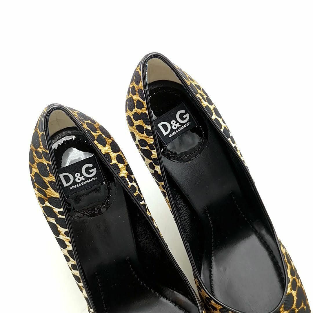 DOLCE&GABBANA(ドルチェアンドガッバーナ)の未使用 ドルチェ&ガッバーナ パンプス レオパード 03-23120107 レディースの靴/シューズ(ハイヒール/パンプス)の商品写真