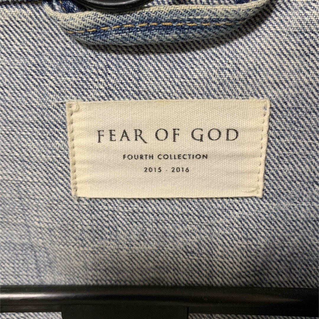 FEAR OF GOD(フィアオブゴッド)のFear of God FOURTH COLLECTION Gジャン メンズのジャケット/アウター(Gジャン/デニムジャケット)の商品写真